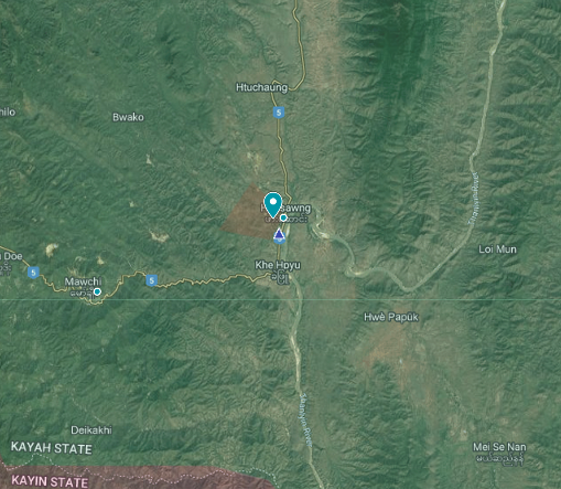 Karenni joint forces completed their capture of the Battalion 134 base in Hpasawng at the start of July, taking full control of the town. This base was under siege since the beginning of Operation 1111 in November 2023.

#Myanmar #Kayah #Karenni
Map -  rb.gy/8vbnhl