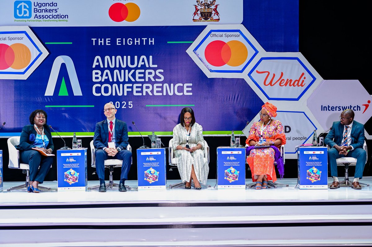 Pages 🇺🇬 (@eddiepages) on Twitter photo Happening Now:
A panel session chaired by Grace Muliisa, CEO of <a href="/EcobankUganda/">Ecobank Uganda</a>, is underway at #BankingConf25.
Featured Speakers:
•Ms. Milly Isingoma – <a href="/BOU_Official/">Bank of Uganda</a>
•Mr. David Berno – <a href="/IFAD/">International Fund for Agricultural Development</a>
•Ms. Adekeni Ndieli- <a href="/unwomenuganda/">UN Women Uganda</a>
•Dr. Ibrahim Okumu Mike – <a href="/Makerere/">Makerere University</a> Happening Now:
A panel session chaired by Grace Muliisa, CEO of <a href="/EcobankUganda/">Ecobank Uganda</a>, is underway at #BankingConf25.
Featured Speakers:
•Ms. Milly Isingoma – <a href="/BOU_Official/">Bank of Uganda</a>
•Mr. David Berno – <a href="/IFAD/">International Fund for Agricultural Development</a>
•Ms. Adekeni Ndieli- <a href="/unwomenuganda/">UN Women Uganda</a>
•Dr. Ibrahim Okumu Mike – <a href="/Makerere/">Makerere University</a>