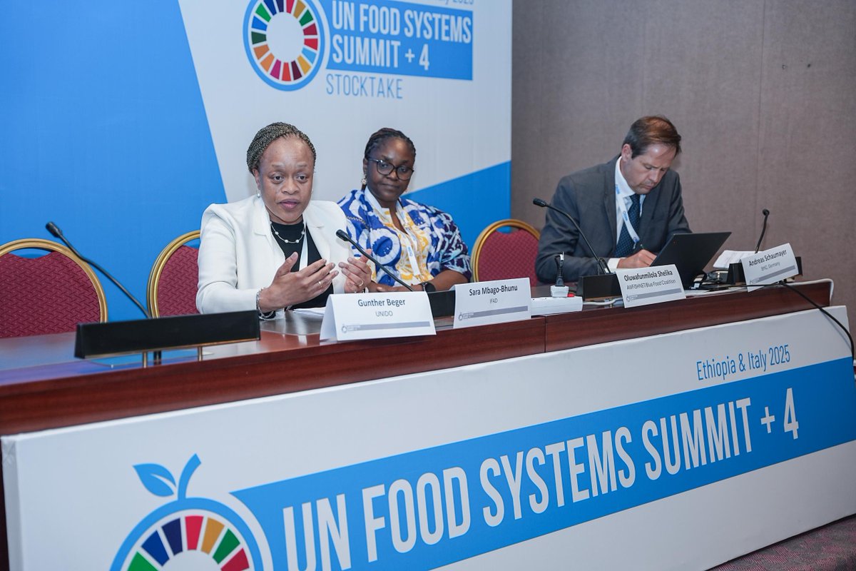 IFADEastAfrica (@ifadeastafrica) on Twitter photo “Africa’s $107.5 billion annual infrastructure gap is more than a number: it’s a barrier. Without reliable logistics, energy, storage & irrigation, rural producers- especially women & youth - are locked out of profitable value chains," <a href="/SaraMbago/">Sara Mbago-Bhunu</a> speaking at #UNFSS2025 “Africa’s $107.5 billion annual infrastructure gap is more than a number: it’s a barrier. Without reliable logistics, energy, storage & irrigation, rural producers- especially women & youth - are locked out of profitable value chains," <a href="/SaraMbago/">Sara Mbago-Bhunu</a> speaking at #UNFSS2025