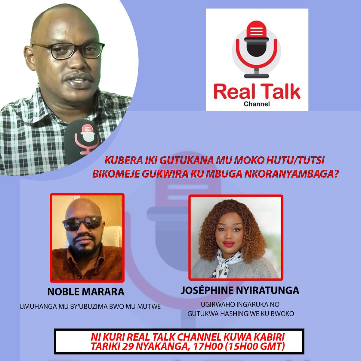 Iki kibazo murakizi? Cyari cyakubaho? Saa kumi n'imwe uze kujya kuri Real Talk Channel wumve.