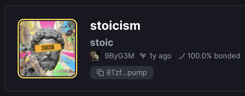 RealCryptotem's tweet image. Today marks the 1st birthday of $STOIC.
A solid milestone for a memecoin!
Out of the millions of coins that launch, fewer than 0.0001% survive their first year. So, well done fellow Stoics 💪.
That $STOIC made it this far doesn't surprise me. It's one of the very few real…