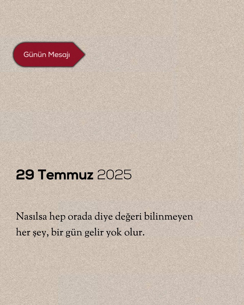 Günün Mesajı (@gune1mesaj) on Twitter photo 