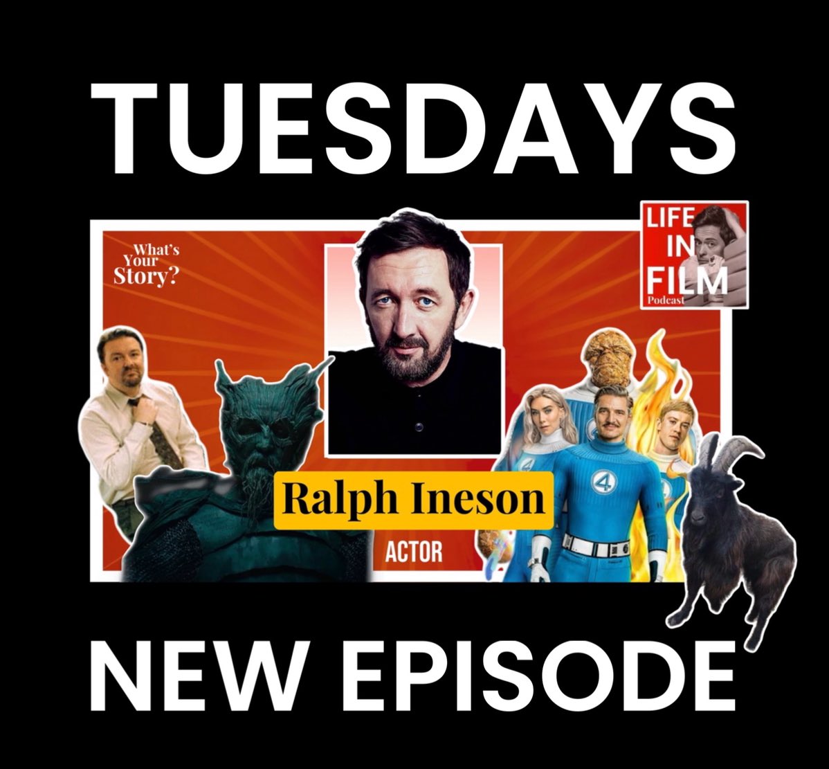 What's Your Story - Actor Ralph Ineson?

We chat about why #RobbertEggers doesn't rate #TheWitch , losing control with #Spielberg &amp; becoming a #Marvel villain...

youtu.be/4nMQX86sF1Y?si…

Sponsored by
@ilovemovieposters &amp; <a href="/betterhelp/">BetterHelp</a>

#fantasticfour in cinemas now

#RalphIneson