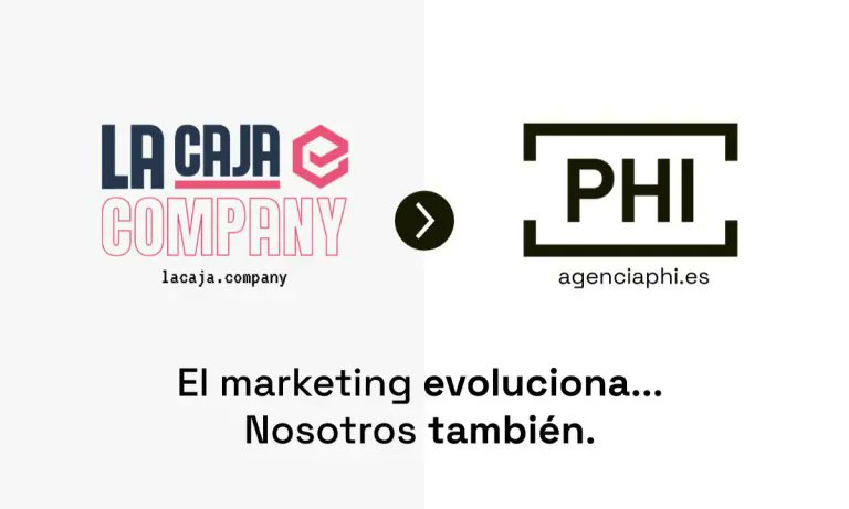 Marketing4eCommerce (@mkt4ecommerce) on Twitter photo Tras más de cinco años ayudando a marcas a crecer, La Caja Company ha dado un paso clave: ahora se llama PHI (<a href="/agenciaphi/">La Caja Company</a>). El cambio no es solo de nombre, sino de enfoque.
Te cuento más 🧵👇 Tras más de cinco años ayudando a marcas a crecer, La Caja Company ha dado un paso clave: ahora se llama PHI (<a href="/agenciaphi/">La Caja Company</a>). El cambio no es solo de nombre, sino de enfoque.
Te cuento más 🧵👇