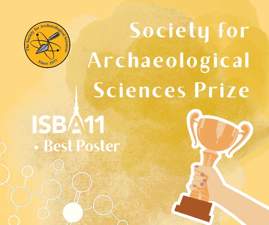 ISBA11 (@isba11_torino) on Twitter photo We are happy to announce that the Society for Archaeological Sciences is sponsoring a prize for best poster at ISBA11.
If you’d like to be considered, fill in this form! forms.gle/aak7VkHK4BkqqW…
#ISBA11 #biomoleculararchaeology #Archaeology #archsci
<a href="/PalaeoTo1/">ArchaeoBiomics</a> <a href="/socarchsci/">Society for Archaeological Sciences</a> We are happy to announce that the Society for Archaeological Sciences is sponsoring a prize for best poster at ISBA11.
If you’d like to be considered, fill in this form! forms.gle/aak7VkHK4BkqqW…
#ISBA11 #biomoleculararchaeology #Archaeology #archsci
<a href="/PalaeoTo1/">ArchaeoBiomics</a> <a href="/socarchsci/">Society for Archaeological Sciences</a>