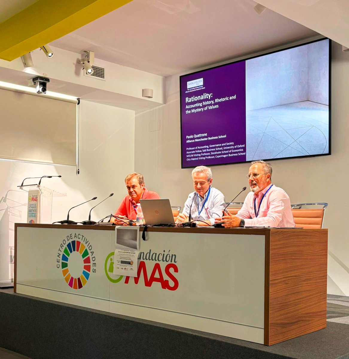 Fundación MAS (@somosfundmas) on Twitter photo Comprometidos con los avances y la investigación, acogemos un año más en el #CentroODS el XVII Seminario Internacional de Investigación sobre Historia de la Contabilidad que organiza la <a href="/pablodeolavide/">Pablo de Olavide</a>, creándose nuevas redes y alianzas que impacten positivamente en la sociedad. Comprometidos con los avances y la investigación, acogemos un año más en el #CentroODS el XVII Seminario Internacional de Investigación sobre Historia de la Contabilidad que organiza la <a href="/pablodeolavide/">Pablo de Olavide</a>, creándose nuevas redes y alianzas que impacten positivamente en la sociedad.