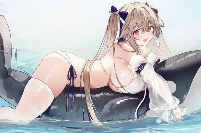 来世は浮き輪になるかぁ 