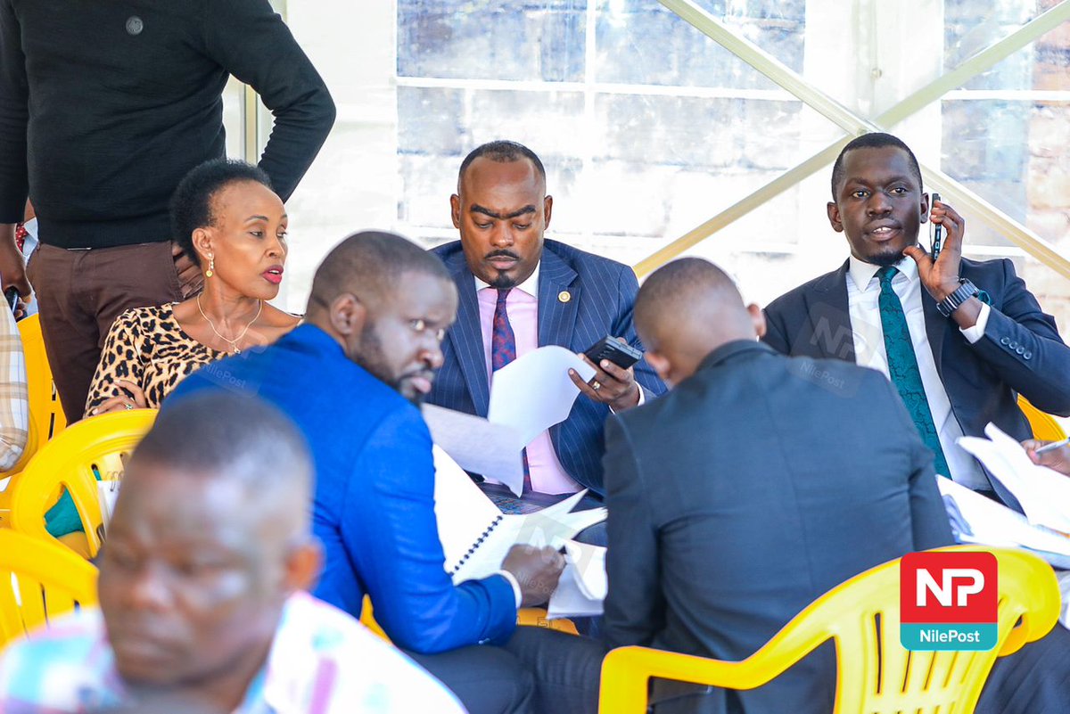 PHOTOS: <a href="/DPSecretariat1/">Democratic Party</a> Vice President, <a href="/Mbidde/">Hon, Dr. Mukasa Fred Mbidde</a>, is among the lawyers representing some of the NRM primary petitioners before the NRM Elections Disputes Tribunal.

📸: <a href="/francis_isano/">📸 Isano Francis</a> 

#NBSUpdates #NRMPrimaries