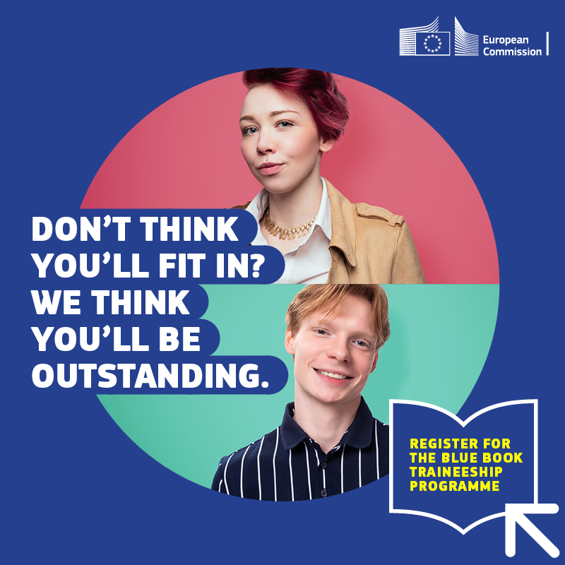 🟦🟨 Apply for the five-month paid traineeship organised by the European Commission, providing graduates from around the world with hands-on experience in EU policymaking and administration?
🟦🟨 Start in March 2026
📍Deadline 29 August bit.ly/3GGpnFH
#EUTraineeship