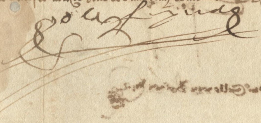 "Yo el rey, yo la reyna (sic)".

Firmas autógrafas originales de los Reyes Católicos, conservadas en un documento de marzo de 1504, donde se prometía no volver a enajenar a la ciudad de Cartagena de la Corona Real de Castilla.

- Signatura: CH00220-00002.
