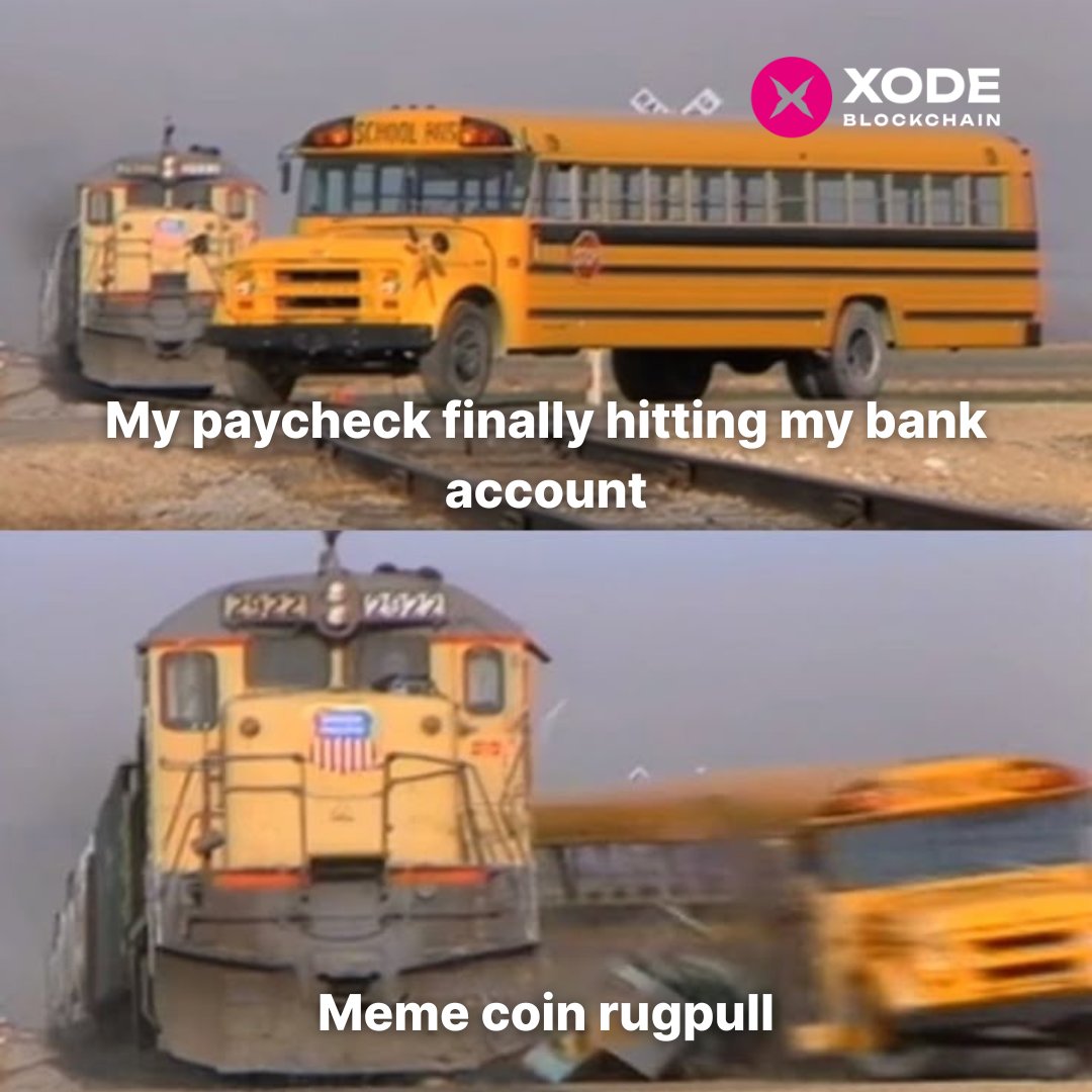 That feeling when your paycheck finally hits, and then a meme coin rugpull  hits even harder. 💸📉 #CryptoLife #MemeCoins #Rugpull #Payday