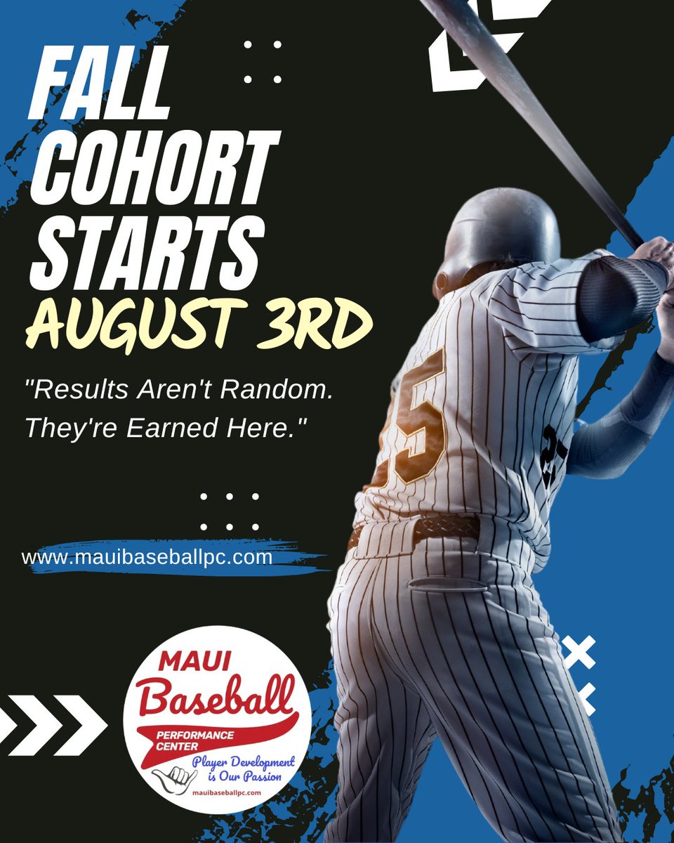 baseballmaui's tweet image. Registration is now open for our Fall Roster.  We look forward to working with our "summer travelers" coming home to train this fall! 
#baseballmaui #nighttraining #extrawork #driveline #weightedballs #hardworkpays #mauibaseballpc #alohacrossfit #confident #baseball #pitcher