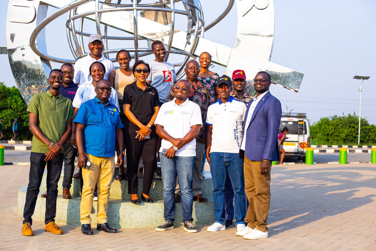 This week, I am spending time visiting clubs in the western part of our great District, with our first stop in Kasese. 

This vibrant area is home to two Rotary Clubs and one Rotaract Club. 

It’s always inspiring to witness the incredible work being done in every corner of our