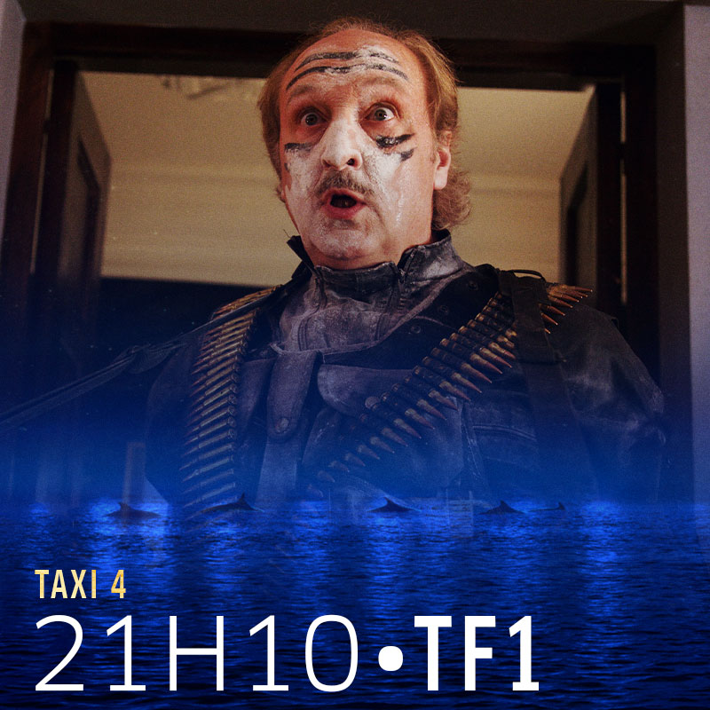 🚓 Taxi 4 ce soir sur <a href="/TF1/">TF1</a> à 21h10 ! Toujours plus de vitesse, de rires et de missions improbables. On embarque ? #Taxi4