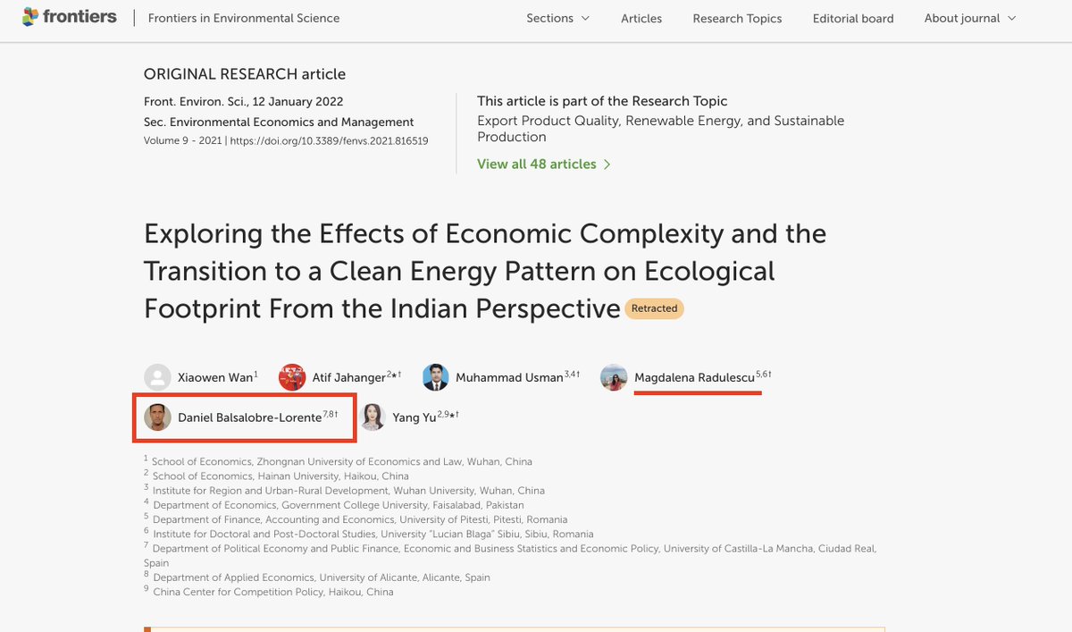 Spottingthespot's tweet image. Spanish professional #papermill #fraud Daniel Balsalobre-Lorente from @uclm_es got his first retraction! Of course his job is safe given he has a tenure track position and his university, Universidad de Castilla-La Mancha, couldn't care less. @fccsscuenca still proud?