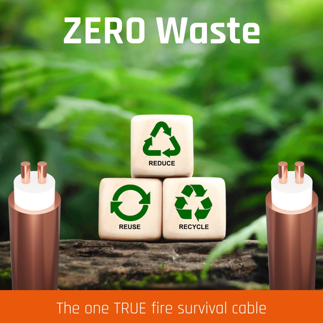 At Wrexham Mineral Cables, we believe in a sustainable future. That's why our Mineral Insulated Copper Clad (MICC) cable is manufactured with ZERO waste and is 100% recyclable.

Explore our website for more information: eu1.hubs.ly/H0lLSp20 

#MICC #WMC #Cabling