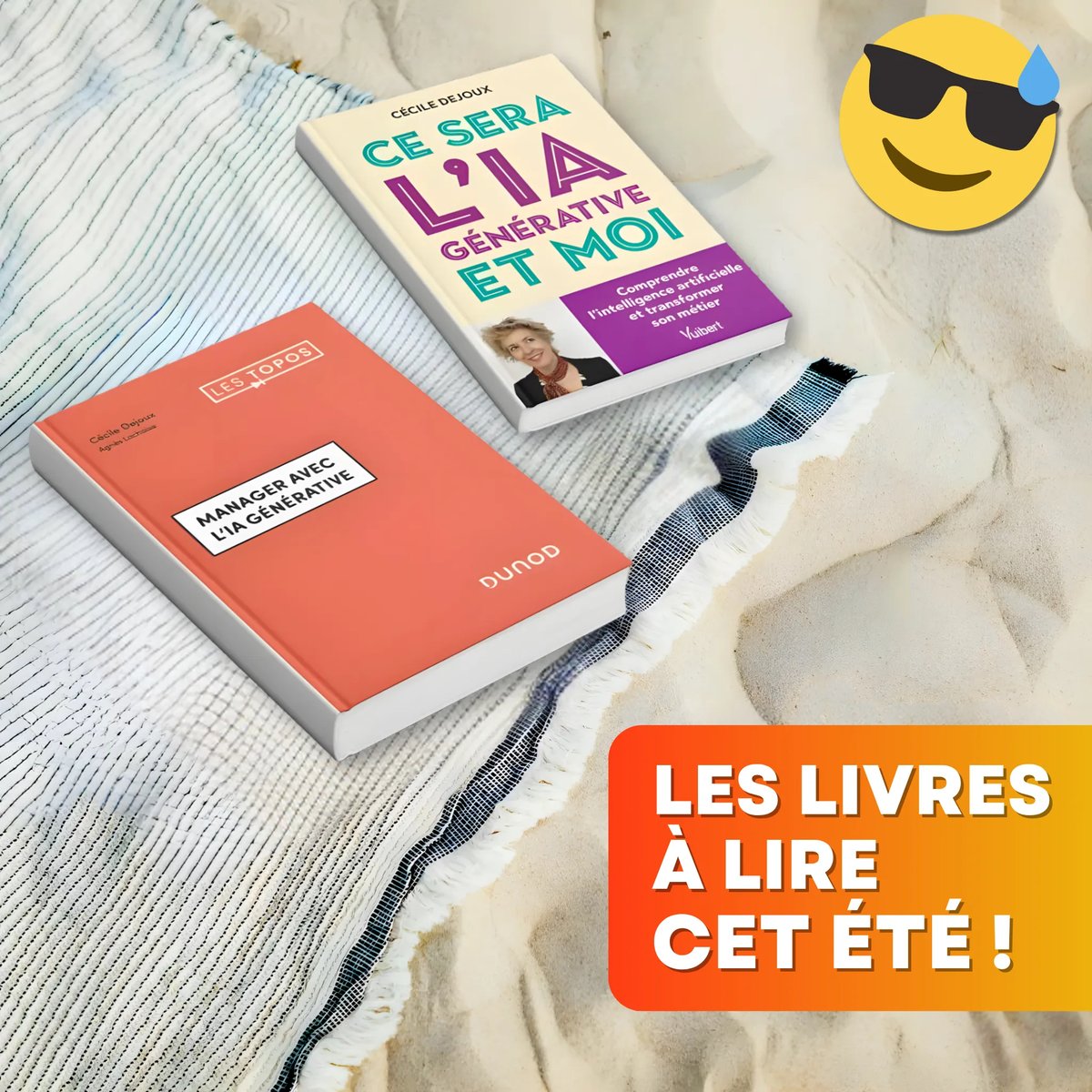🌞 Cet été, détendez-vous… mais continuez à vous cultiver ! Deux livres à glisser dans votre valise pour mieux comprendre (et apprivoiser) l’intelligence artificielle.
📍 lnkd.in/eZS8_XTq
📍 lnkd.in/efvqv6Eg
#IA #IntelligenceArtificielle #manager #management