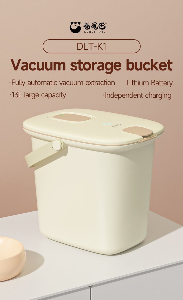 alison840526's tweet image. 🔒 SEAL FRESHNESS IN 1 CLICK!
Sunsun Vacuum Bucket:
✅ Stops food spoilage ✅ Blocks pests
✅ 10L bulk storage ✅ BPA-free
🌐 sunsun-pet.com
#SunsunPet #PetHack #FreshKibble
