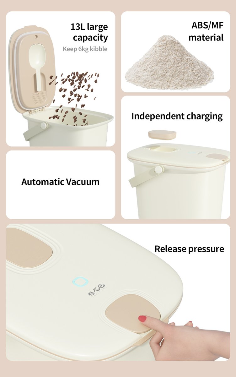 alison840526's tweet image. 🔒 SEAL FRESHNESS IN 1 CLICK!
Sunsun Vacuum Bucket:
✅ Stops food spoilage ✅ Blocks pests
✅ 10L bulk storage ✅ BPA-free
🌐 sunsun-pet.com
#SunsunPet #PetHack #FreshKibble