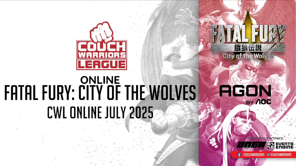 CouchWarriors (@couchwarriors) on Twitter photo Thaks to <a href="/Turtlebeach_AU/">Turtle Beach Australia</a>, we are LIVE with Fatal Fury: City of the Wolves!
๐บ twitch.tv/couchwarriors #FatalFuryCOTW Thaks to <a href="/Turtlebeach_AU/">Turtle Beach Australia</a>, we are LIVE with Fatal Fury: City of the Wolves!
๐บ twitch.tv/couchwarriors #FatalFuryCOTW