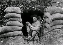 Me in world War 3 noting a caption l will use on my memes when war ends