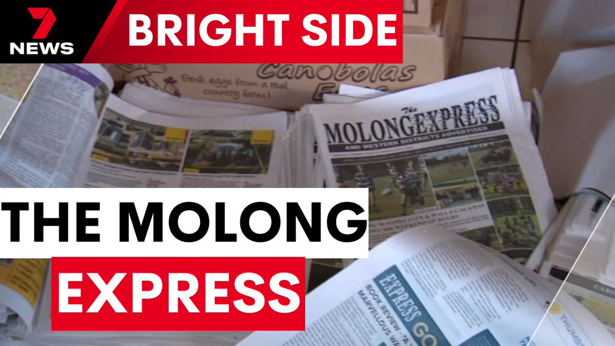 7NEWS Sydney (@7newssydney) on Twitter photo In a changing world, one country newspaper keeps turning the page, in a town of just a few thousand, something rare still rolls off the press: "The Molong Express." youtu.be/ZB-xN8t4VRk #7NEWS In a changing world, one country newspaper keeps turning the page, in a town of just a few thousand, something rare still rolls off the press: "The Molong Express." youtu.be/ZB-xN8t4VRk #7NEWS