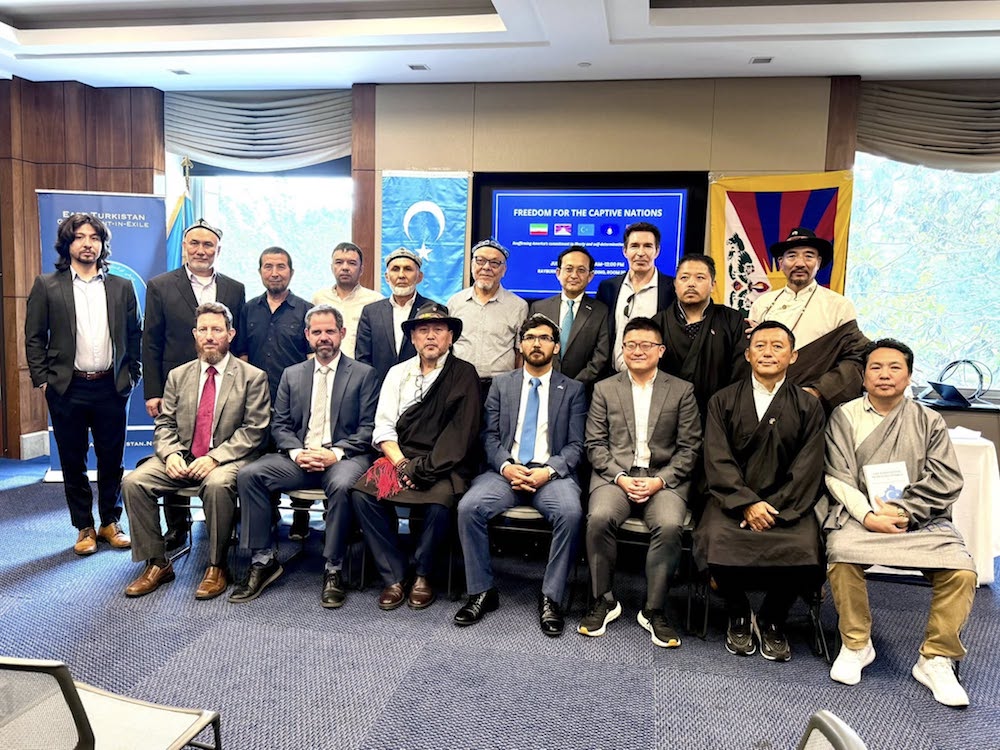 At a U.S. Congressional briefing for #CaptiveNationsWeek, activists from Tibet, East Turkistan &amp; Southern Mongolia exposed China’s brutal colonial rule, cultural genocide &amp; political repression. “Only independence can guarantee Tibetan survival,” said Tibetan-American Tenzin