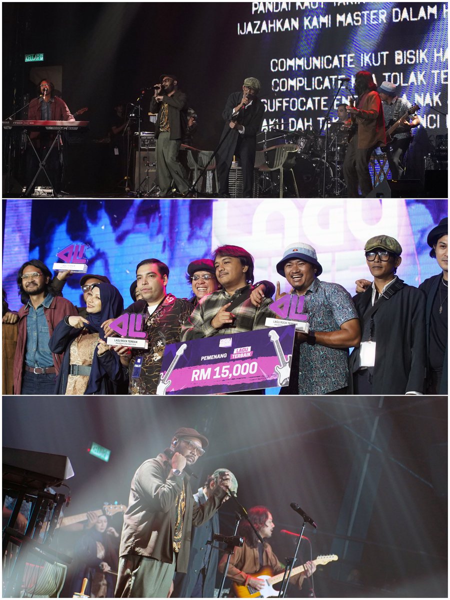 Rakita.my (@rakitamy) on Twitter photo Lagu "SENANDUNG" yang didendangkan oleh <a href="/mafidzofficial/">Mafidz: Teleportasi</a> & <a href="/otamonly/">Otam Abdul Rashid</a> menjadi juara keseluruhan yang membolot Anugerah Lagu Terbaik & Anugerah Rock Terbaik #ALI2024 ! π Tahniah! β¨ Lagu "SENANDUNG" yang didendangkan oleh <a href="/mafidzofficial/">Mafidz: Teleportasi</a> & <a href="/otamonly/">Otam Abdul Rashid</a> menjadi juara keseluruhan yang membolot Anugerah Lagu Terbaik & Anugerah Rock Terbaik #ALI2024 ! π Tahniah! β¨