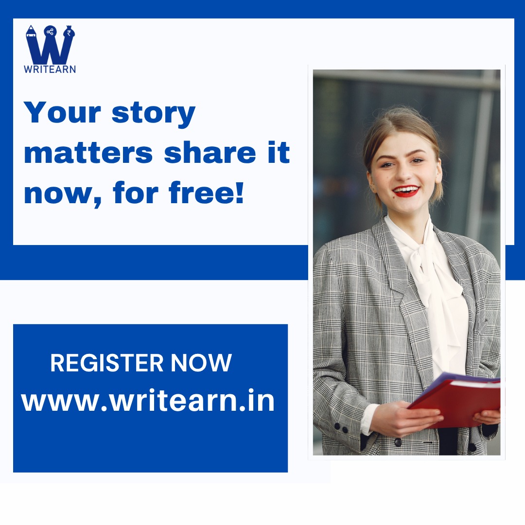 writearn's tweet image. Your story matters share it now, for free!
#Writearn #blogginglife #blog