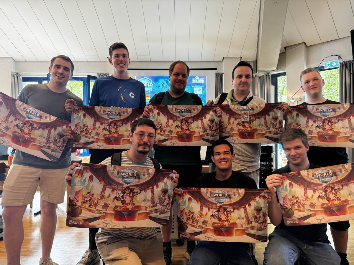 Altered_TCG's tweet image. Congratulation to Nadir for winning the Altered Germany WCQ! 🏆
Thank you whiterabbit-cgs.de for the organization
Decklist: 39cards.com/tr/236