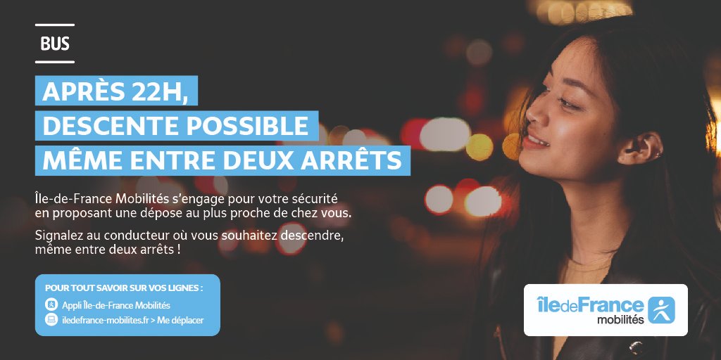 Le saviez-vous❓
🌙 La #DescenteALaDemande est disponible à partir de 22h sur les lignes de <a href="/CoeurEs_IDFM/">Bus Cœur d'Essonne</a> 
Profitez de l'été pour sortir en toute #sécurité on vous dépose au plus près de chez vous