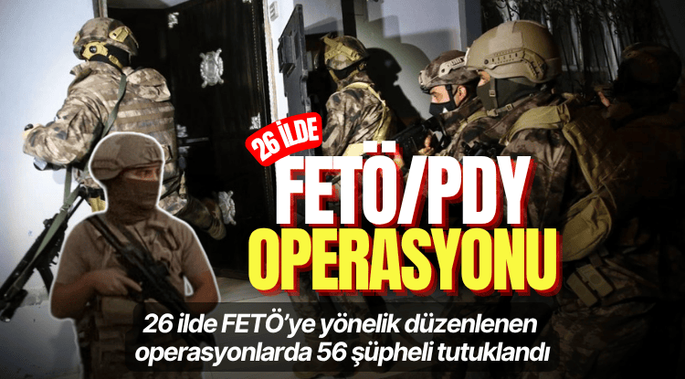 26 ilde FETÖ’ye yönelik düzenlenen operasyonlarda 56 şüpheli tutuklandı

Detaylar: liderhaber.com.tr/26-ilde-fetoye…