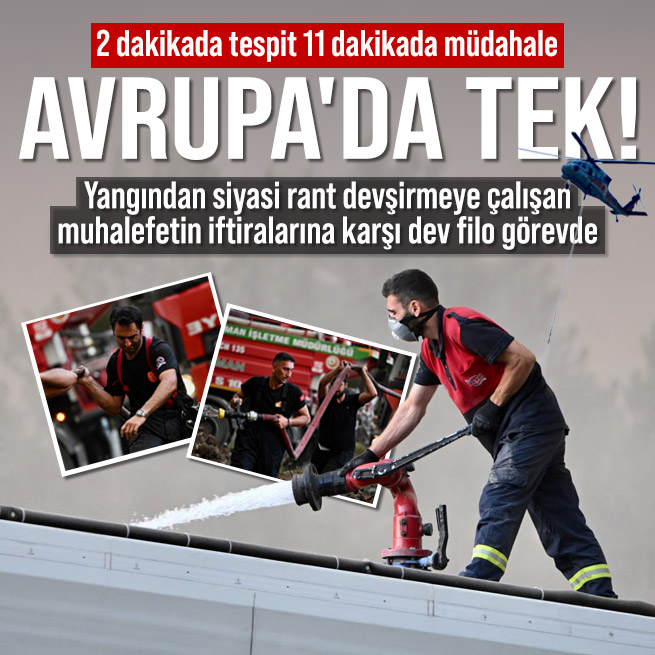 2 DAKİKADA TESPİT 11 DAKİKADA MÜDAHALE

 Avrupa'da orman yangınlarında İHA kullanan tek ülkeyiz 

takvim.com.tr/galeri/guncel/…