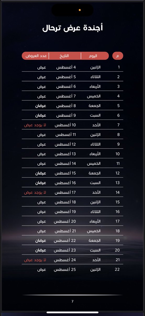 SultanShujaa's tweet photo. استعدوا لمتعه الاداء والابهار البصري والسمعي الرائع
من وزارة الثقافة في #ميادين_الدرعية
من ٤ الى٢٥ اغسطس القادم 2025م
عرض #ترحال #Terhal
@MOCSaudi https://t.co/JEEoZ4NSmb