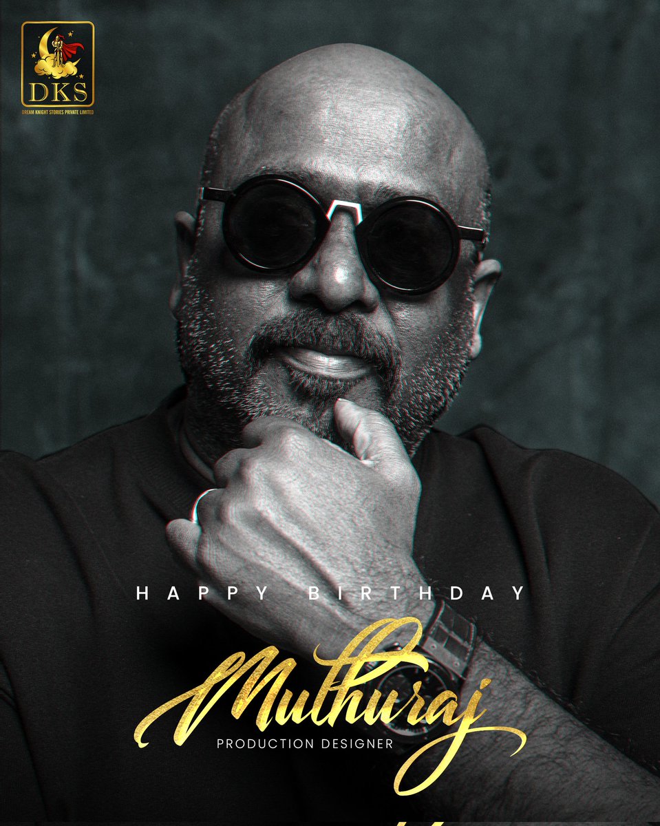 Dream Knight Stories Private Limited (@dksoffl) on Twitter photo Wishing the visionary behind the visuals, Production Designer <a href="/muthurajthangvl/">Muthuraj Thangavel</a> sir, a blockbuster birthday! May your year be as grand and detailed as your sets! 🎬✨
#HBDMuthuRajThangavel #MuthurajThangavel #DreamKnightStories Wishing the visionary behind the visuals, Production Designer <a href="/muthurajthangvl/">Muthuraj Thangavel</a> sir, a blockbuster birthday! May your year be as grand and detailed as your sets! 🎬✨
#HBDMuthuRajThangavel #MuthurajThangavel #DreamKnightStories