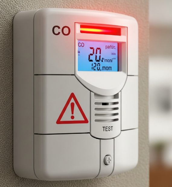 It's #TestItTuesday. CO is a silent killer—you can't see, smell, or taste it. Regularly testing your CO alarm is vital if you have gas appliances or wood-burning stoves. Ensure your alarms are functioning properly &amp; positioned correctly. Stay safe, everyone! #SafetyFirst