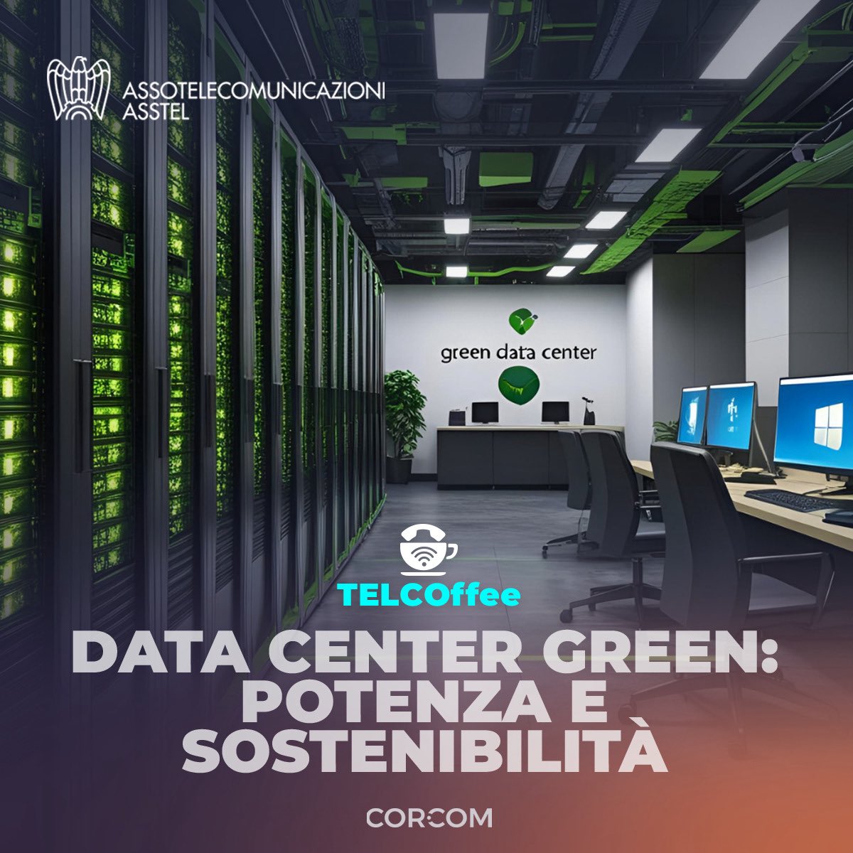 Assotelecomunicazioni (@asstel_it) on Twitter photo Tra le notizie #Telcoffee <a href="/Cor_Com/">Cor.Com</a>👇
Nella #trasformazionedigitale, i data center affrontano la sfida energetica. Servono architetture sostenibili e innovazione responsabile.
Il Punto 4 del #ManifestoDigitale #Asstel chiede energia a costi competitivi.
👉corrierecomunicazioni.it/digital-econom… Tra le notizie #Telcoffee <a href="/Cor_Com/">Cor.Com</a>👇
Nella #trasformazionedigitale, i data center affrontano la sfida energetica. Servono architetture sostenibili e innovazione responsabile.
Il Punto 4 del #ManifestoDigitale #Asstel chiede energia a costi competitivi.
👉corrierecomunicazioni.it/digital-econom…