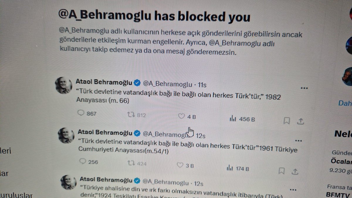 Bazılarında utanma yoktur