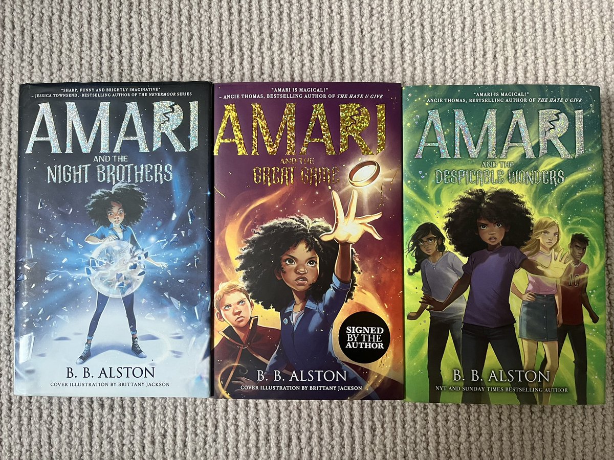 Everyone seems to have read my copy of Amari &amp; the Despicable Wonders but me so finally nearly a year later, I’ve managed to read it… wow! Who needs Potter when you have Amari? Absolute breathtaking, surprising magic &amp; adventure! Out now for 8+
checkemoutbooks.wordpress.com/2025/07/29/ama…