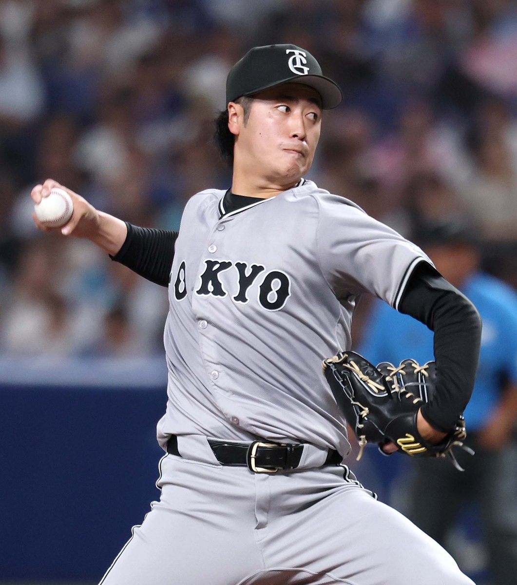 TokyoGiants's tweet image. 【一軍】vs 中日
バンテリンドーム
(一回) G 3-0 D
先発の西舘勇陽投手は、三者連続空振り三振に抑える見事な立ち上がり!
#新風 #ジャイアンツ