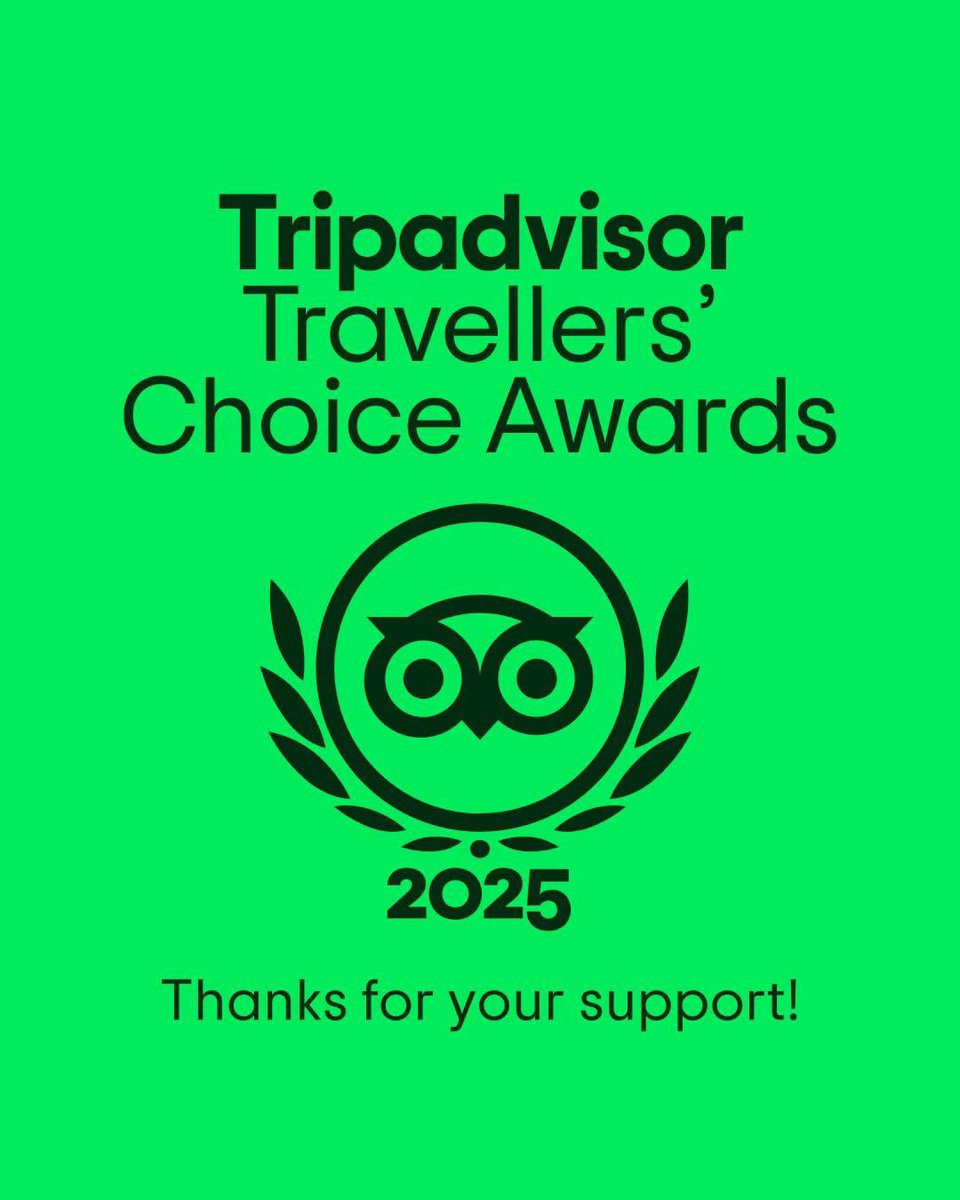 The Ulster Tower &amp; Thiepval Wood has done it again! We have been awarded Tripadvisor Travellers’ Choice Awards 2025. 
👏👏👏

Travellers' Choice award-winners are amongst the top 10% of listings on TripAdvisor. 

Well done to our dedicated team of staff &amp; volunteers 👏👏