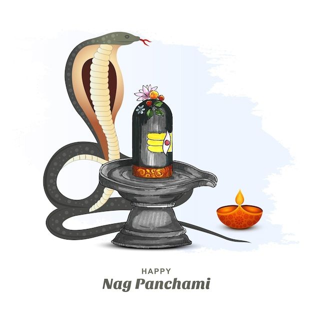 Happy Nag Panchami! 🐍
Honor #naagdevta, symbols of cosmic power &amp; protection. A day to respect all beings.
Blessings to all!

#NagPanchami #Hinduism #Shravan