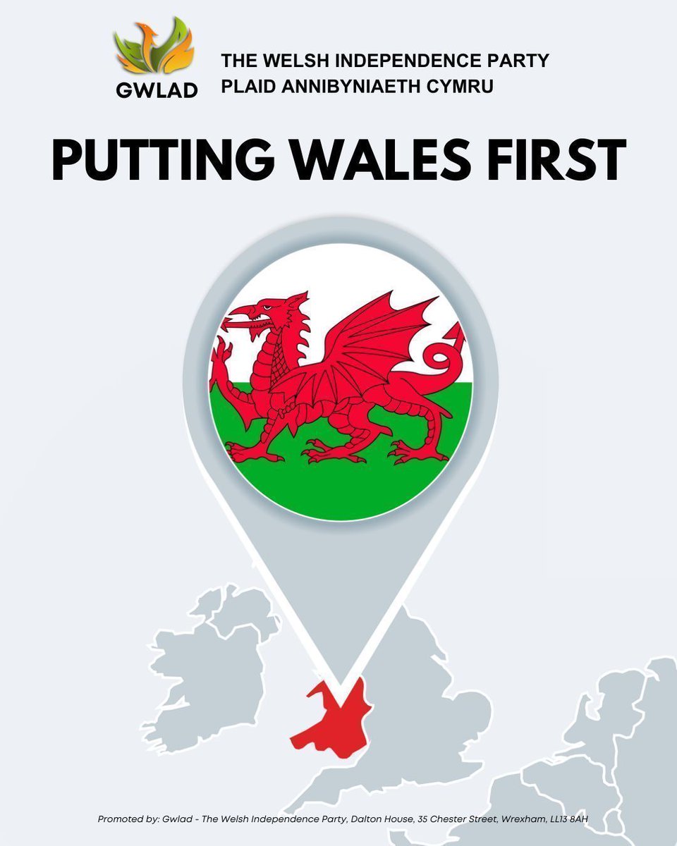 Join Gwlad – The Welsh Independence Party!

Are you passionate about Wales’s future? Do you believe in a strong, independent Wales that can shape its own destiny? Gwlad is looking for dedicated individuals like you to help champion Welsh sovereignty, culture, and prosperity.