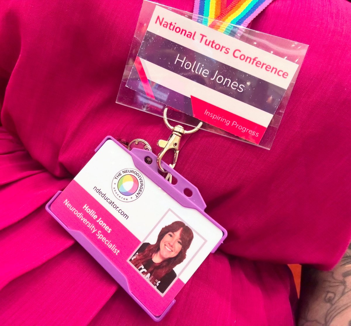 I’ve been looking forward to this since last year’s conference!
It’s the most uplifting, validating and warm atmosphere here; I feel so lucky to be invited to be part of it. 
💜💜🌈🧠💜💜

#nationaltutorsconference
#neuroinclusion
#neuroinclusivepractice
#tutor
#neurodiversity