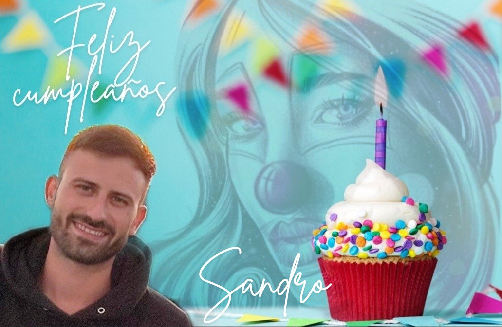 Hoy es el cumpleaños de nuestro compañero Sandro.
Te deseamos que pases un bonito día, que cumplas muchos más y que sigas disfrutando de esta murga.....tu murga!!🎂🥳😘❤️