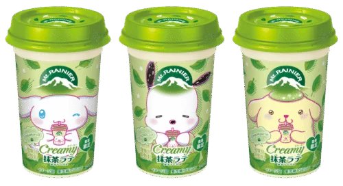 マウントレーニア「サンリオ」コラボ限定パケージ 店頭おまけ