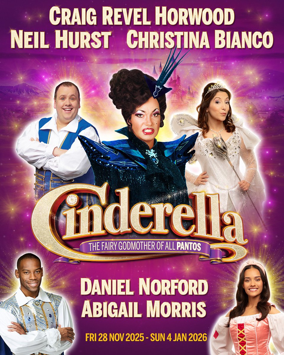 Neil Hurst (@neilhurst) on Twitter photo So... this is exciting! PANTO 2025/26 will see me back as Buttons in CINDERELLA, but this time at the gorgeous <a href="/RoyalNottingham/">TRCH</a> 👠👗🏰💎🐭 Thrilled to be working with the FABULOUS <a href="/CraigRevHorwood/">Craig Revel Horwood</a>, plus the amazing <a href="/XtinaBianco1/">Christina Bianco</a>, Abigail Morris and Daniel Norford. How lucky am I! So... this is exciting! PANTO 2025/26 will see me back as Buttons in CINDERELLA, but this time at the gorgeous <a href="/RoyalNottingham/">TRCH</a> 👠👗🏰💎🐭 Thrilled to be working with the FABULOUS <a href="/CraigRevHorwood/">Craig Revel Horwood</a>, plus the amazing <a href="/XtinaBianco1/">Christina Bianco</a>, Abigail Morris and Daniel Norford. How lucky am I!