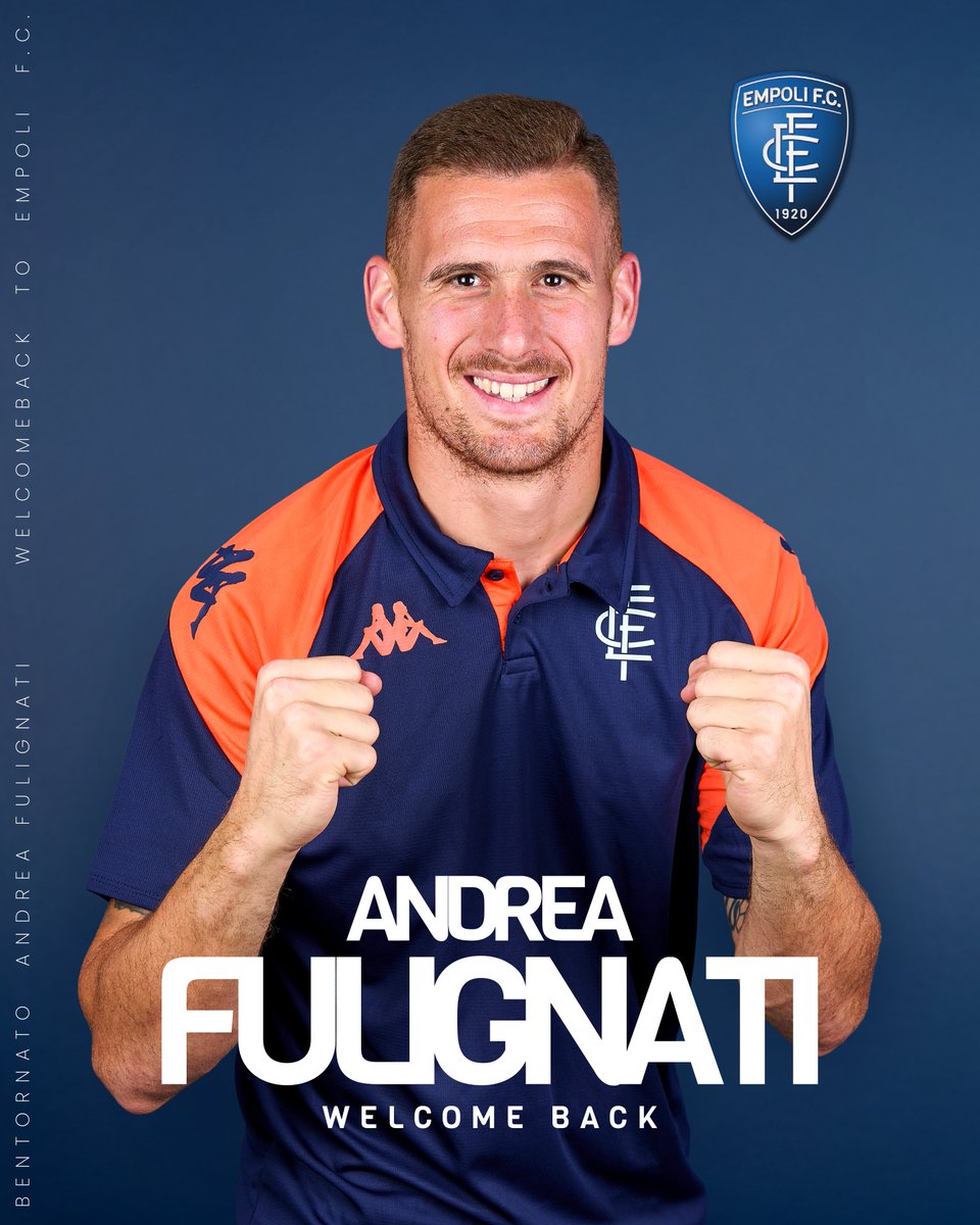 EmpoliFC's tweet image. ๐๐๐ฅ๐๐จ๐ฆ๐ ๐๐๐๐ค ๐๐ง๐๐ซ๐๐ ๐
๐ฎ๐ฅ๐ข๐ ๐ง๐๐ญ๐ข โ๏ธโ
๐
Andrea Fulignati รจ di nuovo un calciatore azzurro: portiere italiano classe 1994 arriva in prestito con obbligo di riscatto al verificarsi di determinate condizioni dalla @USCremonese
