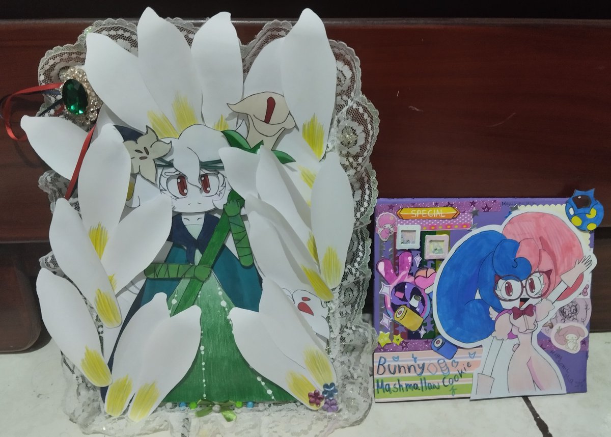 Megasonicmia's tweet photo. I thought I wouldn't be able to finish it but here we are, I made White Lily Cookie and Bunny Marshmallow Cookie by hand, I hope you all like them
#cookingrun @CRKingdomEN https://t.co/qqpVhJJjZo