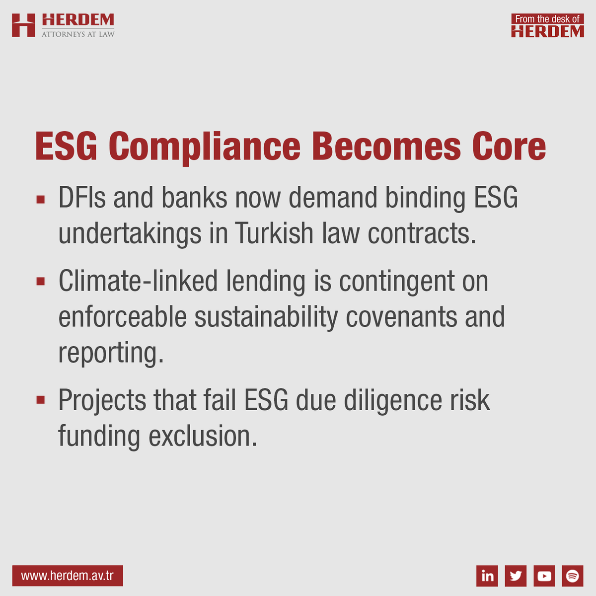 Herdemlaw's tweet image. 📊 Türkiye Project Finance 2025: 5 Legal Trends You Can’t Ignore

👉 Which of these legal changes will shape your projects the most in 2025?

#ProjectFinance #Türkiye #LegalTrends #PPP #FX #ESG #Fintech #Infrastructure #Bankability #herdem